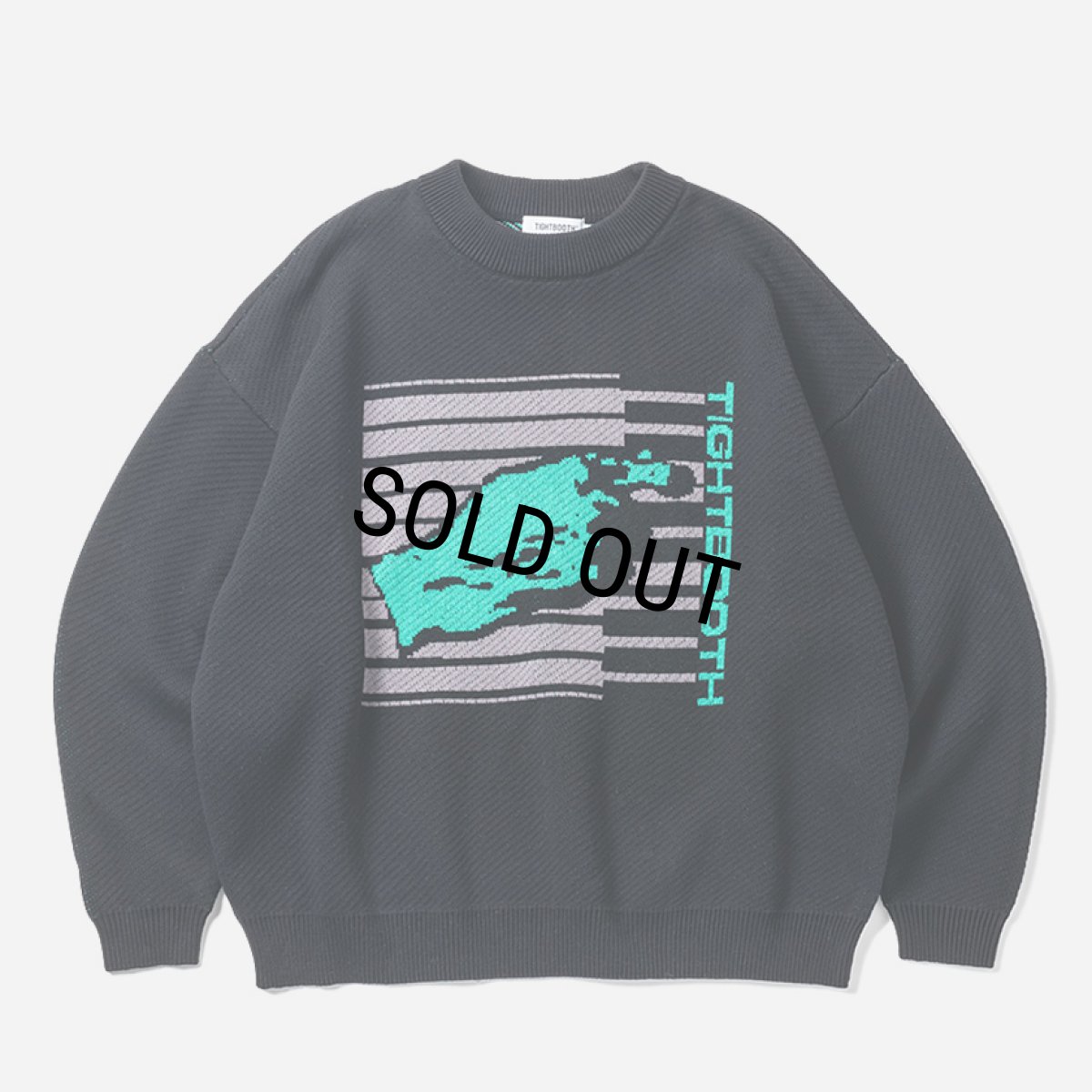 画像1: 【30%OFF】TIGHTBOOTH/KEYBOARD KNIT SWEATER（Black）［ニットセーター-24秋冬］ (1)