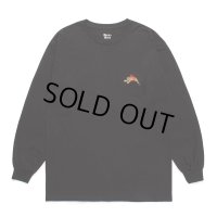 WACKO MARIA/TIM LEHI / LONG SLEEVE T-SHIRT（BLACK）［刺繍長袖T-24秋冬］