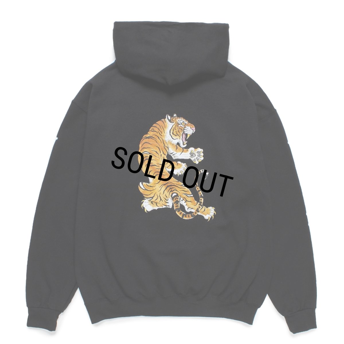 画像1: WACKO MARIA/TIM LEHI / HOODED SWEAT SHIRT（BLACK）［プルオーバーパーカー-24秋冬］ (1)