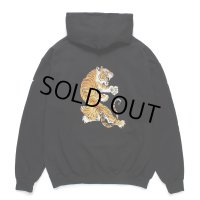 WACKO MARIA/TIM LEHI / HOODED SWEAT SHIRT（BLACK）［プルオーバーパーカー-24秋冬］