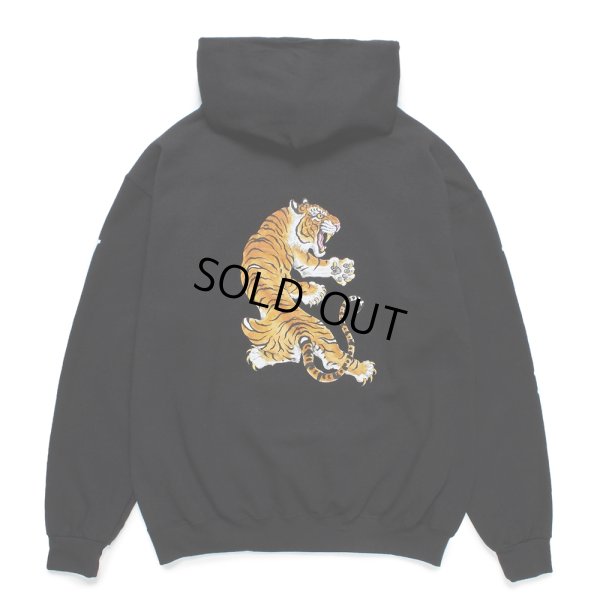 画像1: WACKO MARIA/TIM LEHI / HOODED SWEAT SHIRT（BLACK）［プルオーバーパーカー-24秋冬］