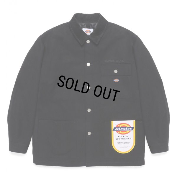 画像1: WACKO MARIA/DICKIES / COVERALL（BLACK）［カバーオール-24秋冬］