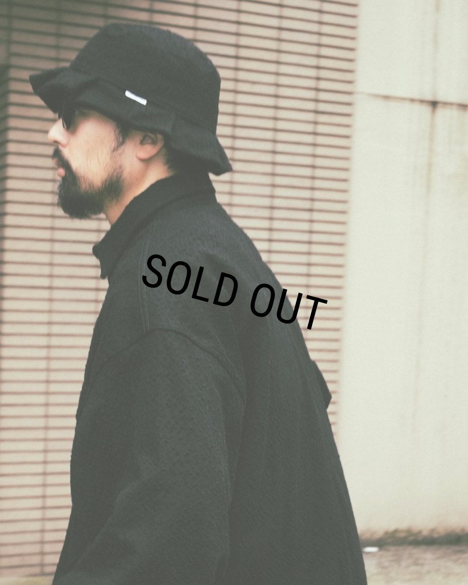 画像6: COOTIE PRODUCTIONS/Needle Punch Twill CPO Jacket（Black）［ニードルパンチツイルCPO JKT-24秋冬］ (6)