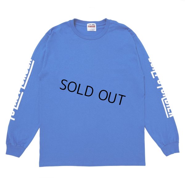 画像2: PORKCHOP/PORK BACK L/S TEE（ROYAL）［プリント長袖T-24秋冬］