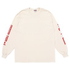 画像2: PORKCHOP/PORK BACK L/S TEE（NATURAL）［プリント長袖T-24秋冬］ (2)