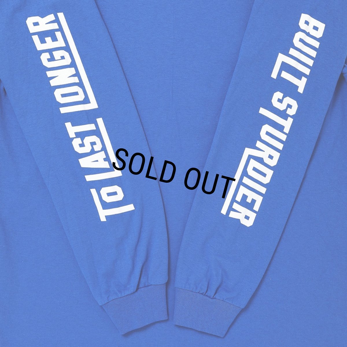 画像3: PORKCHOP/PORK BACK L/S TEE（ROYAL）［プリント長袖T-24秋冬］ (3)