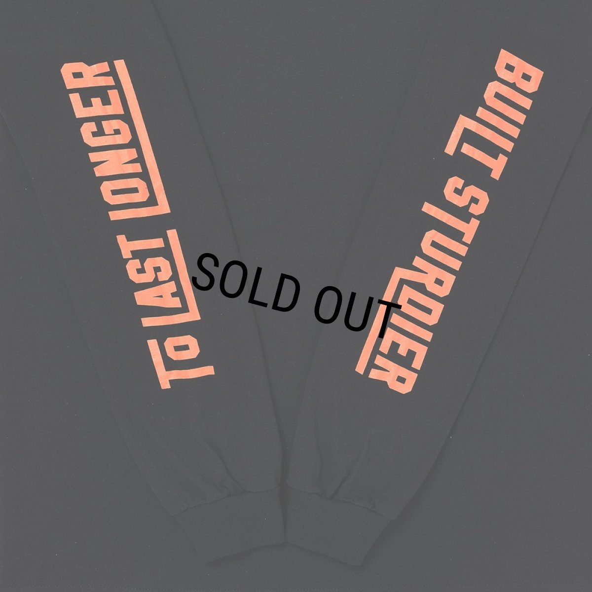 画像3: PORKCHOP/PORK BACK L/S TEE（BLACK）［プリント長袖T-24秋冬］ (3)