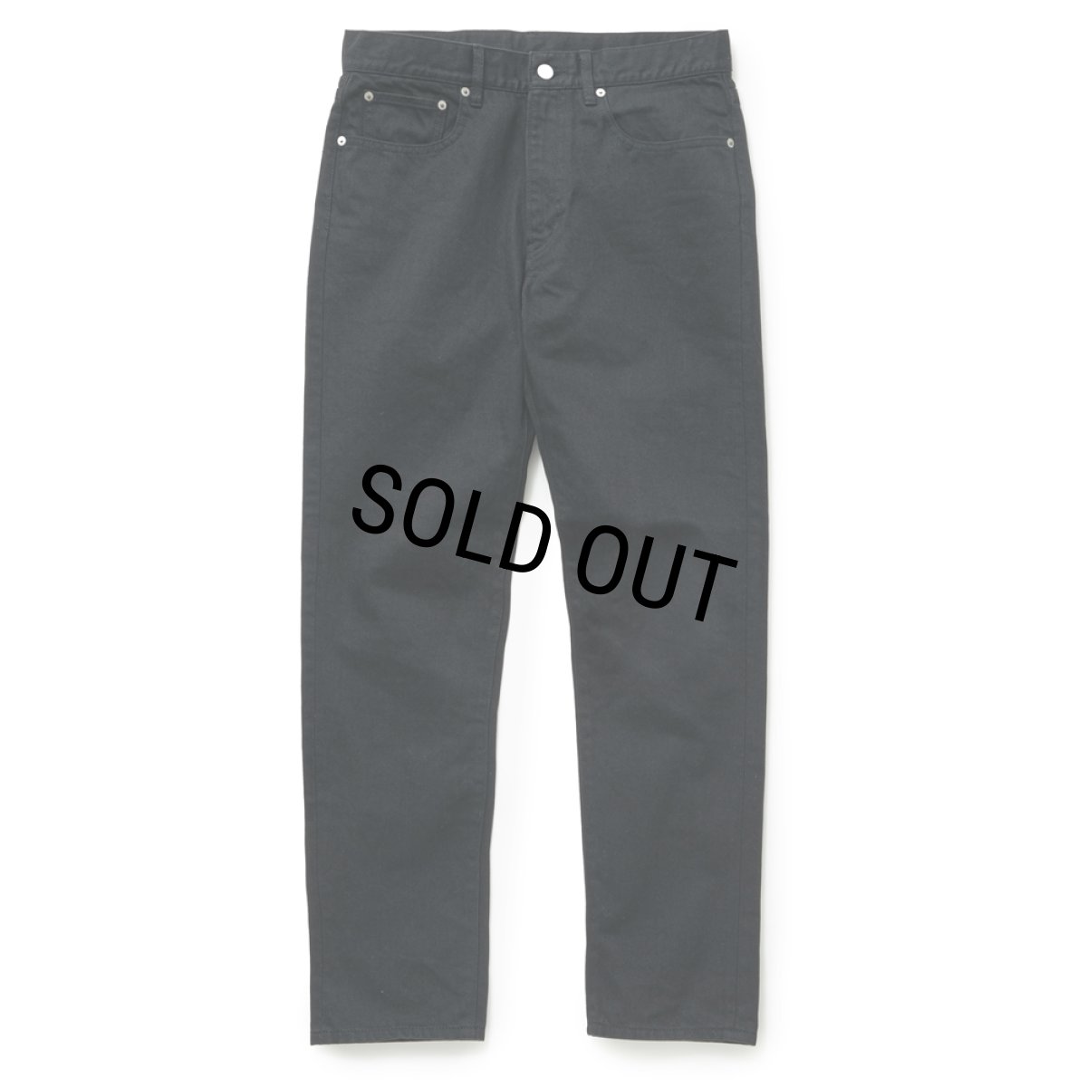 画像1: RATS/BLACK DENIM PANTS SLIM（BLACK）［ブラックデニムパンツ"スリム"-24秋冬］ (1)