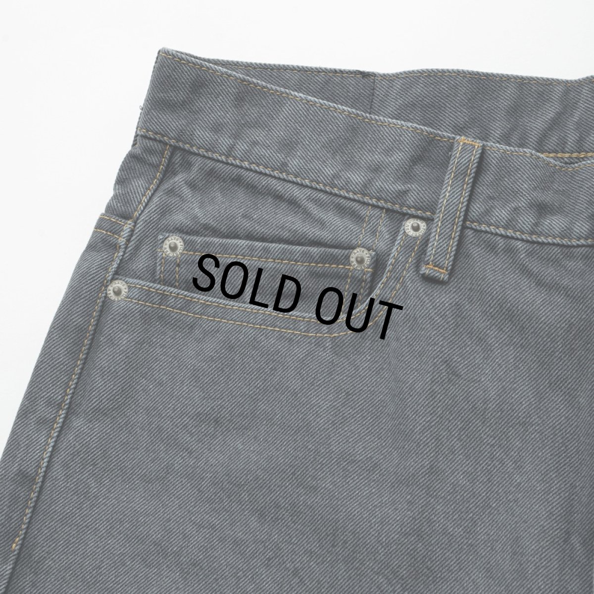画像4: 【40%OFF】RATS/GRAY DENIM PANTS（GRAY）［グレーデニムパンツ-24秋冬］ (4)