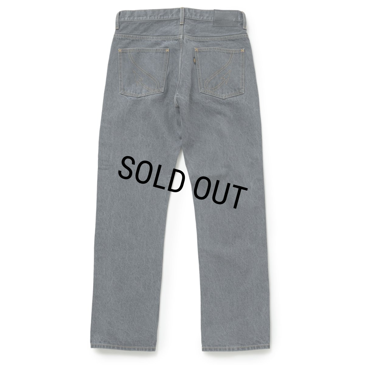 画像2: 【40%OFF】RATS/GRAY DENIM PANTS（GRAY）［グレーデニムパンツ-24秋冬］ (2)