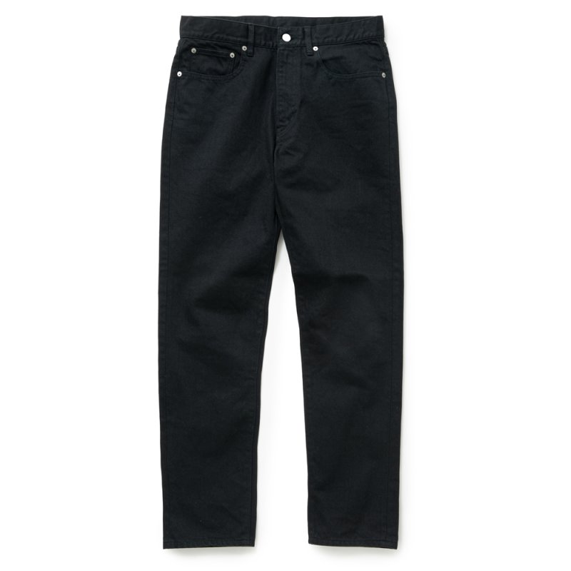画像1: RATS/BLACK DENIM PANTS SLIM（BLACK）［ブラックデニムパンツ"スリム"-24秋冬］