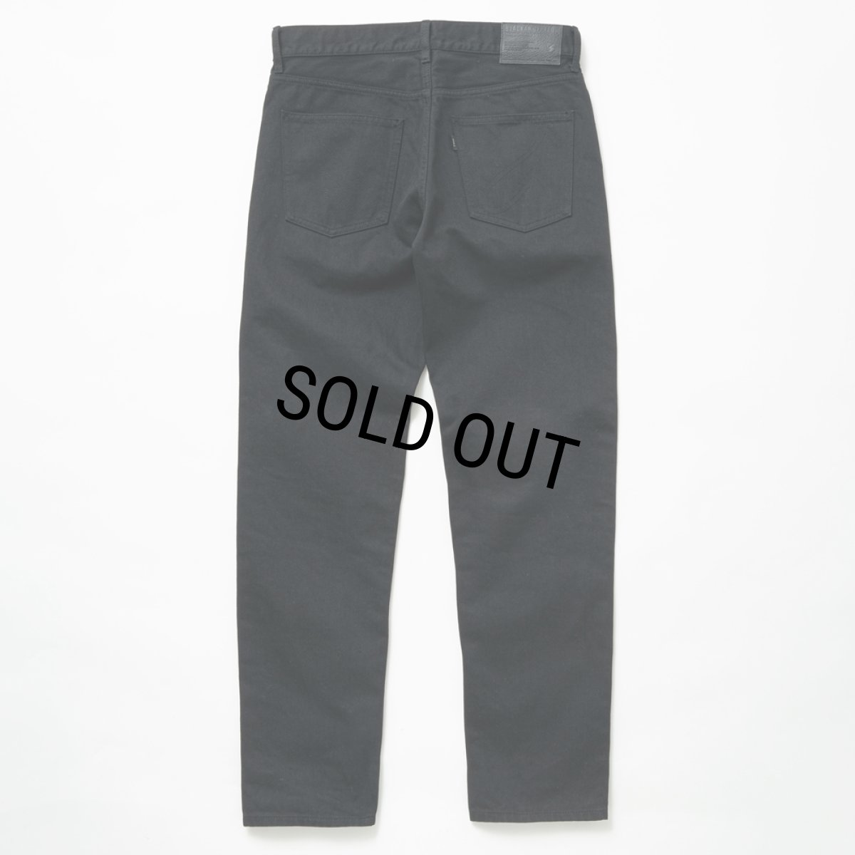 画像2: RATS/BLACK DENIM PANTS SLIM（BLACK）［ブラックデニムパンツ"スリム"-24秋冬］ (2)