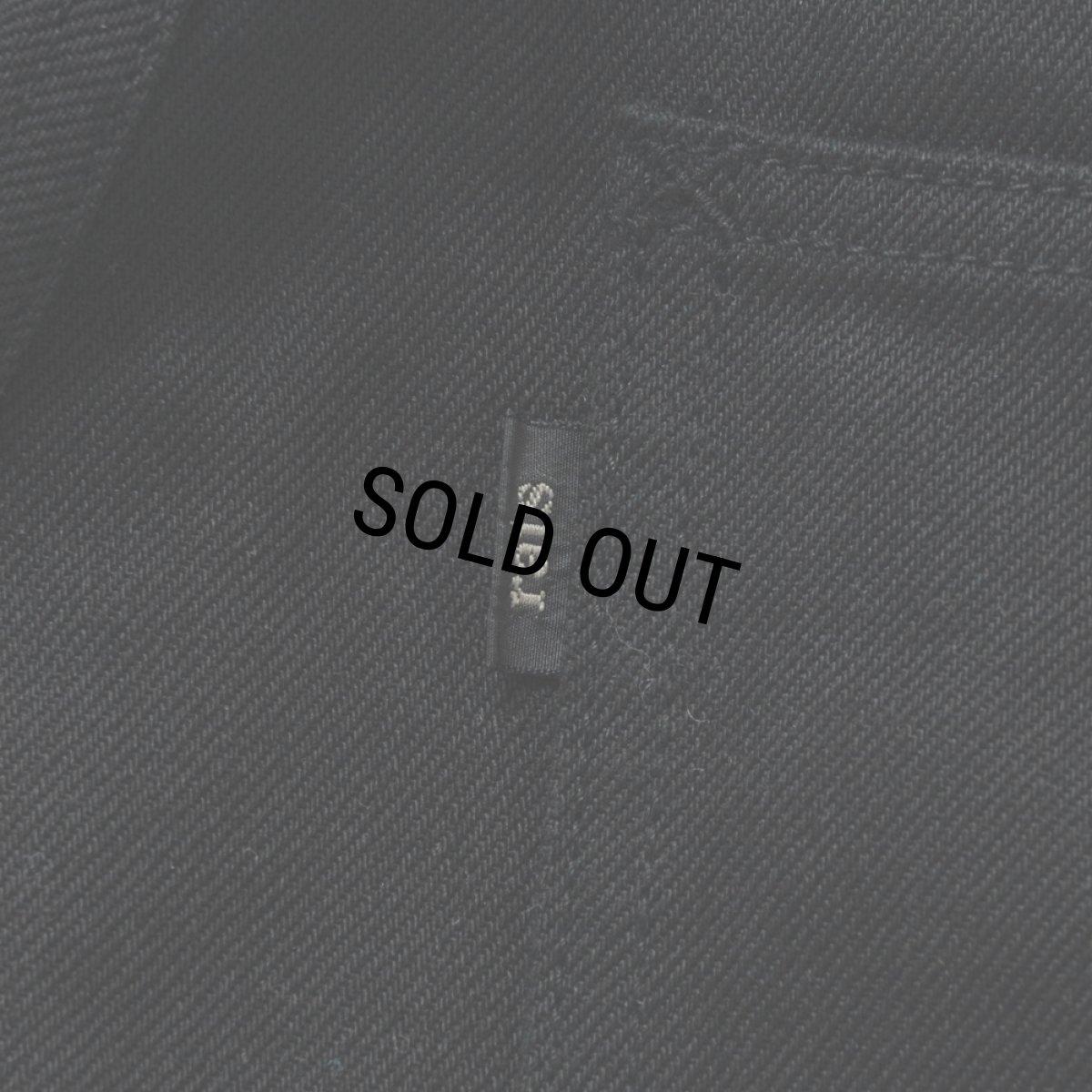 画像8: RATS/BLACK DENIM PANTS SLIM（BLACK）［ブラックデニムパンツ"スリム"-24秋冬］ (8)