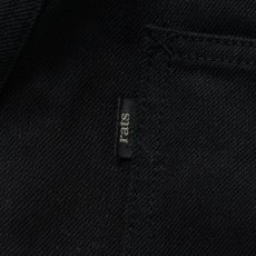 画像8: RATS/BLACK DENIM PANTS SLIM（BLACK）［ブラックデニムパンツ"スリム"-24秋冬］ (8)