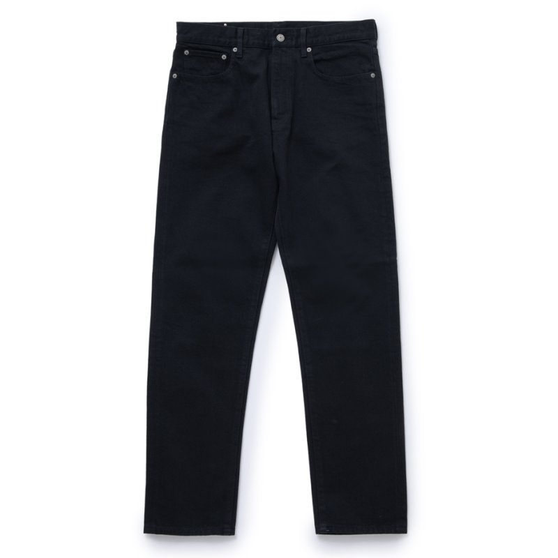 画像1: 【30%OFF】RATS/BLACK DENIM PANTS MODE SLIM（BLACK）［ブラックデニムパンツ"スリム"-23秋冬］