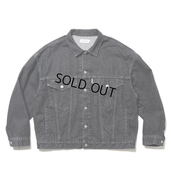 画像1: COOTIE PRODUCTIONS/3rd Type Denim Jacket（Black Fade）［サードタイプデニムJKT-24秋冬］