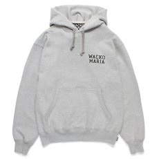 画像2: WACKO MARIA/HEAVY WEIGHT HOODED SWEAT SHIRT（GRAY）［プルオーバーパーカー-24秋冬］ (2)