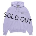 WACKO MARIA/HEAVY WEIGHT ZIP HOODED SWEAT SHIRT（PURPLE）［ジップアップパーカー-24秋冬］