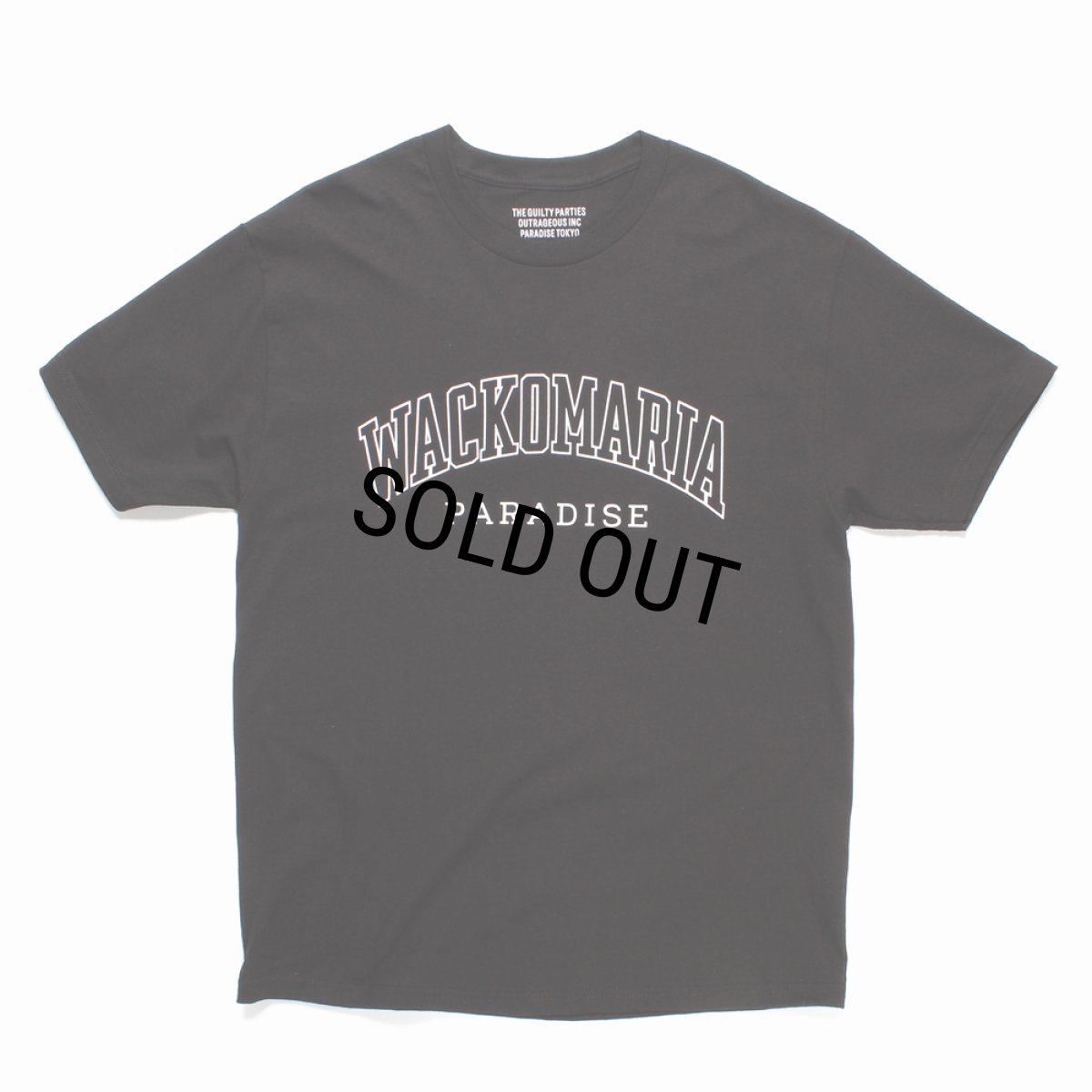 画像1: WACKO MARIA/T-SHIRT（BLACK）［プリントT-24秋冬］ (1)