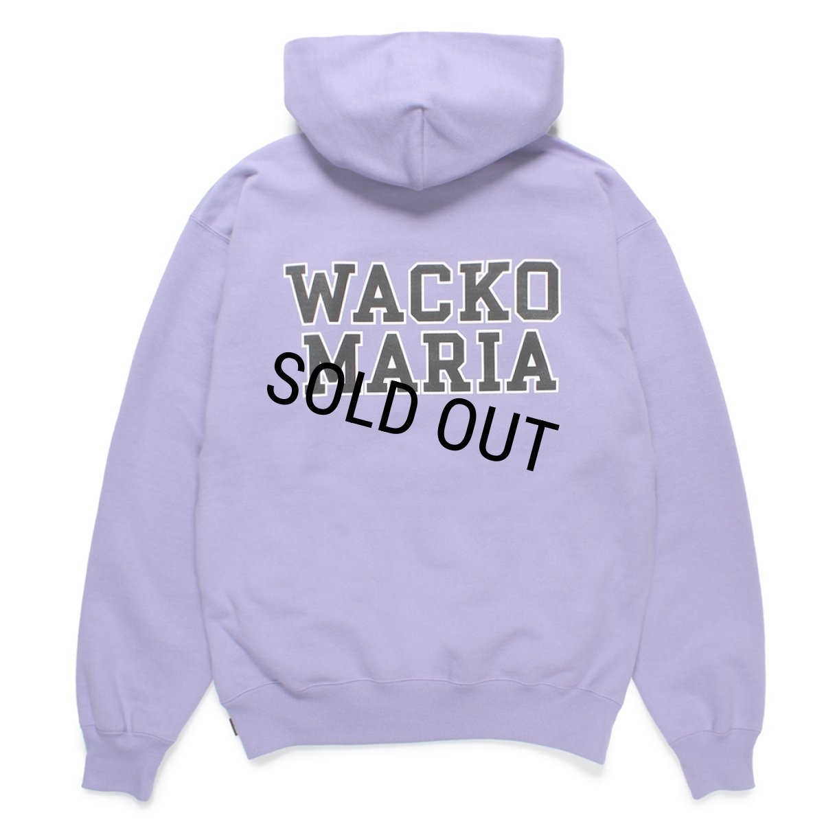 画像1: WACKO MARIA/HEAVY WEIGHT HOODED SWEAT SHIRT（PURPLE）［プルオーバーパーカー-24秋冬］ (1)