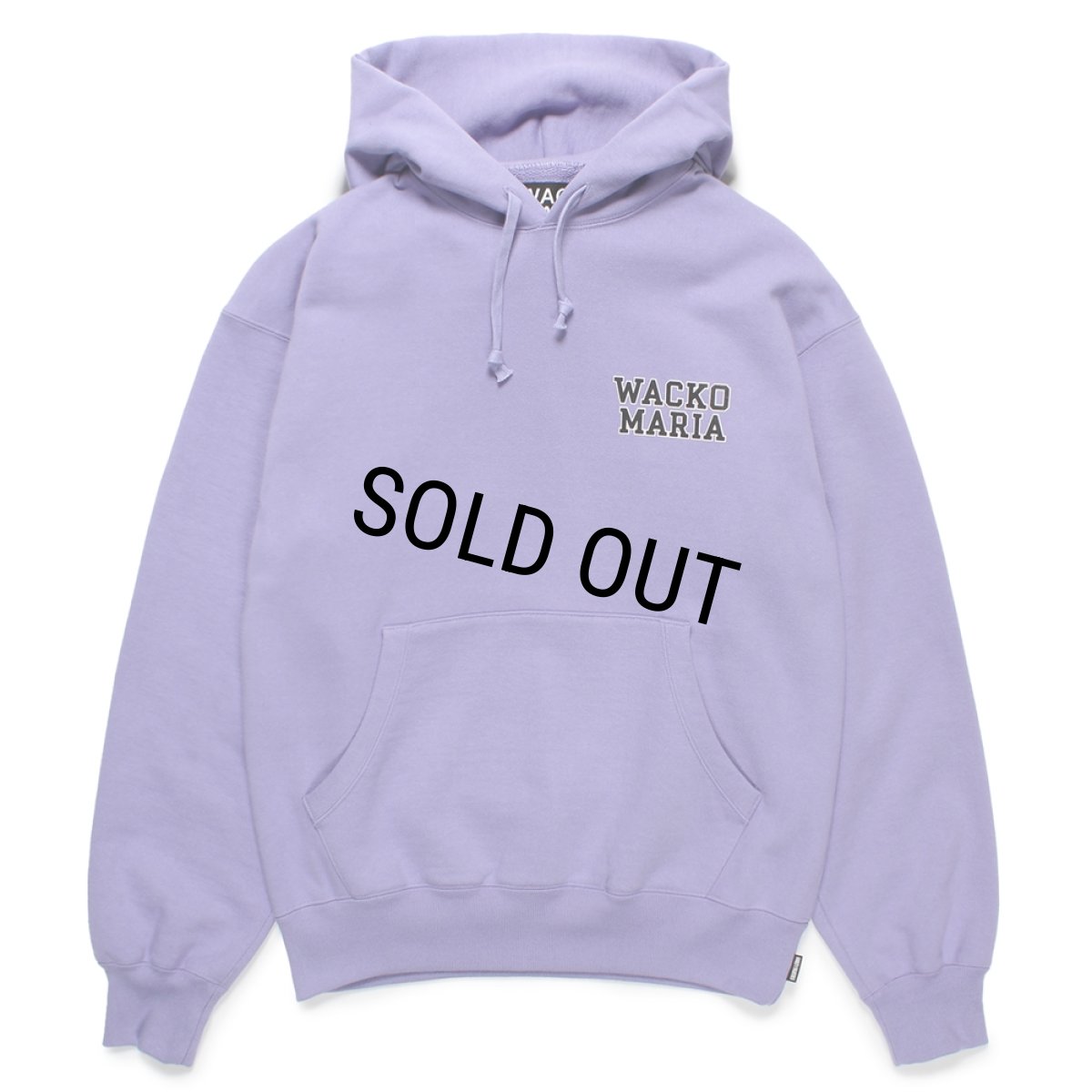 画像1: WACKO MARIA/HEAVY WEIGHT HOODED SWEAT SHIRT（PURPLE）［プルオーバーパーカー-24秋冬］ (1)