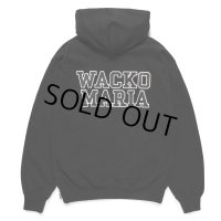WACKO MARIA/HEAVY WEIGHT HOODED SWEAT SHIRT（BLACK）［プルオーバーパーカー-24秋冬］