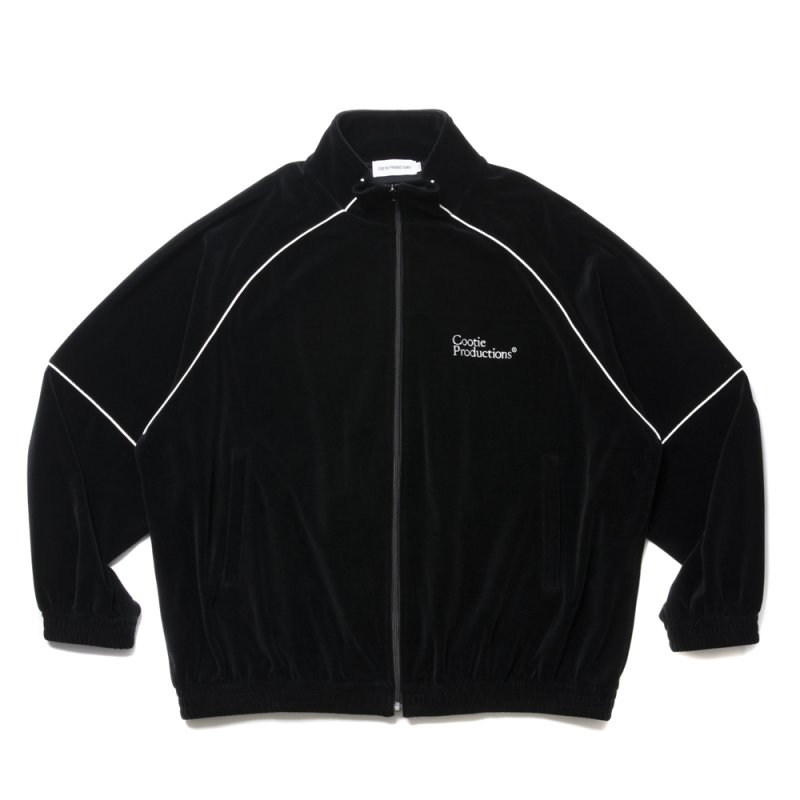画像1: COOTIE PRODUCTIONS/Velour Training Top（Black）［ベロアトレーニングトップ-24秋冬］