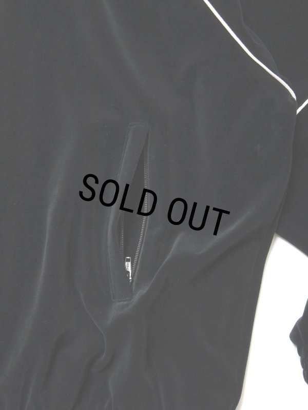COOTIE PRODUCTIONS/Velour Training Top（Black）［ベロア