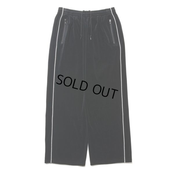 画像1: COOTIE PRODUCTIONS/Velour Training Pants（Black）［ベロアトレーニングパンツ-24秋冬］