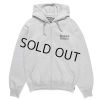 WACKO MARIA/HEAVY WEIGHT ZIP HOODED SWEAT SHIRT（GRAY）［ジップアップパーカー-24秋冬］
