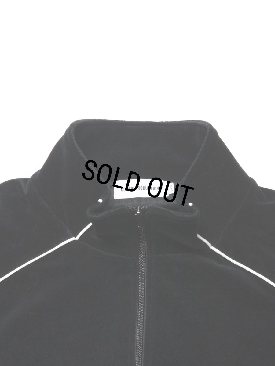 画像3: COOTIE PRODUCTIONS/Velour Training Top（Black）［ベロアトレーニングトップ-24秋冬］ (3)