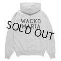 WACKO MARIA/HEAVY WEIGHT HOODED SWEAT SHIRT（GRAY）［プルオーバーパーカー-24秋冬］