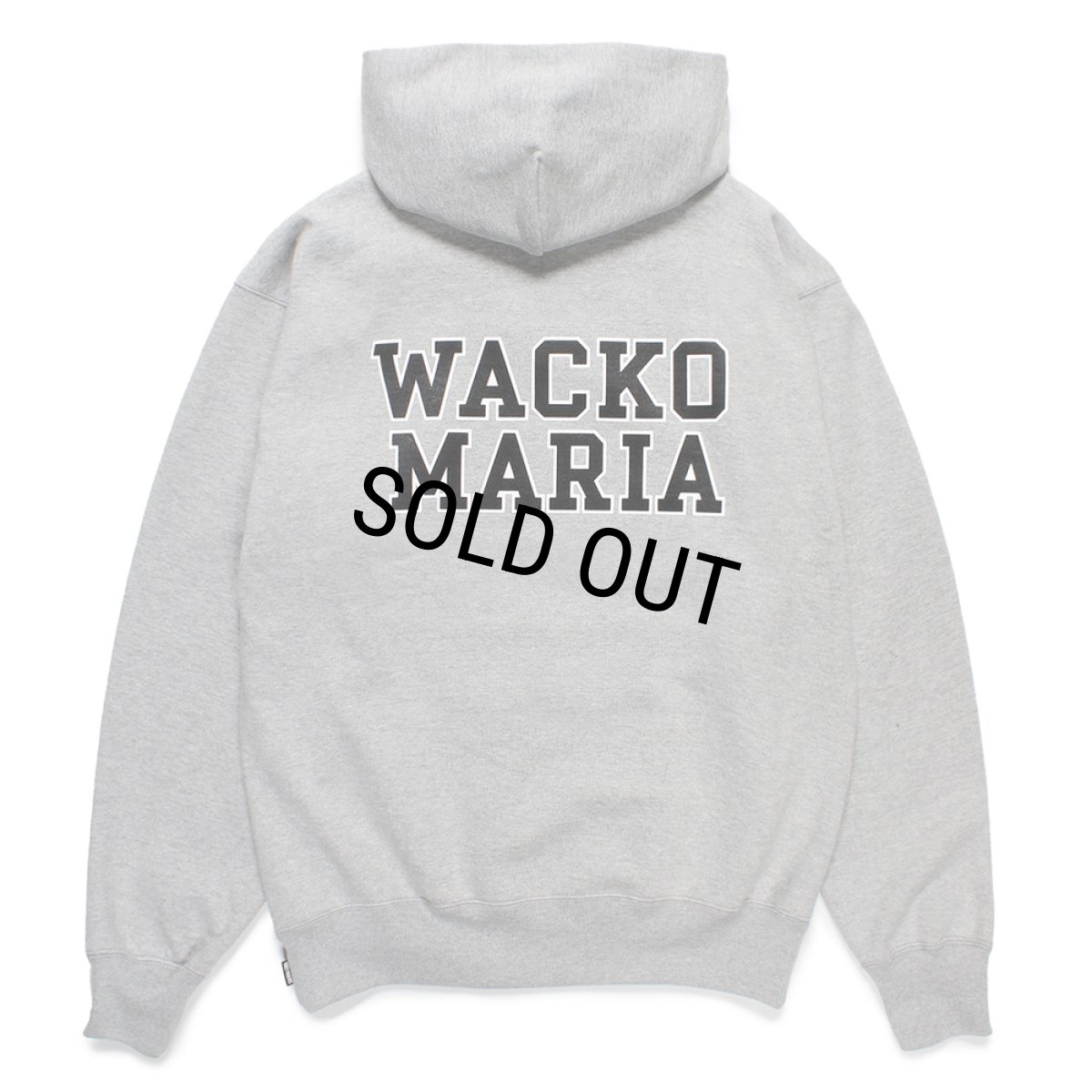 画像1: WACKO MARIA/HEAVY WEIGHT HOODED SWEAT SHIRT（GRAY）［プルオーバーパーカー-24秋冬］ (1)