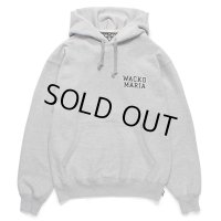 WACKO MARIA/HEAVY WEIGHT HOODED SWEAT SHIRT（GRAY）［プルオーバーパーカー-24秋冬］