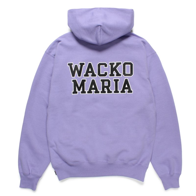 画像2: WACKO MARIA/HEAVY WEIGHT HOODED SWEAT SHIRT（PURPLE）［プルオーバーパーカー-24秋冬］
