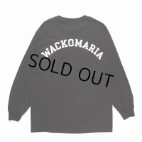 WACKO MARIA/LONG SLEEVE T-SHIRT（BLACK）［プリント長袖T-24秋冬］