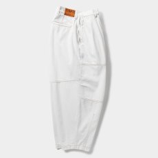 画像2: 【20%OFF】TIGHTBOOTH/DENIM BALLOON PANTS（White）［デニムバルーンパンツ-24秋冬］ (2)