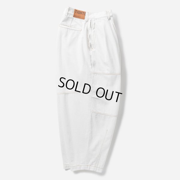 画像2: 【20%OFF】TIGHTBOOTH/DENIM BALLOON PANTS（White）［デニムバルーンパンツ-24秋冬］