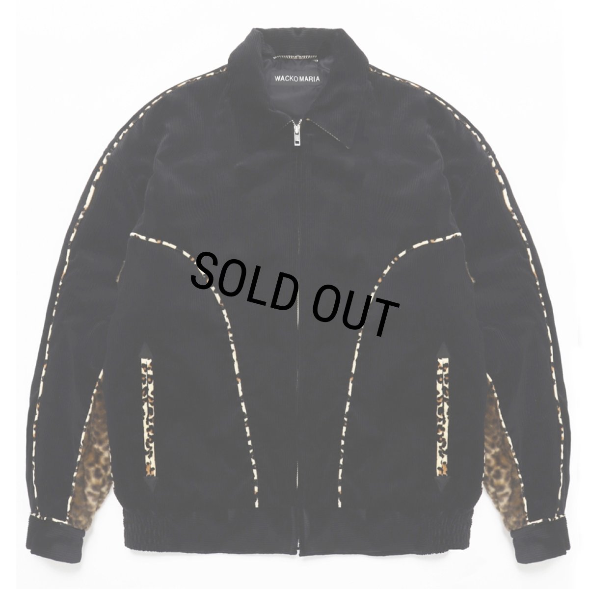 画像1: WACKO MARIA/CORDUROY WESTERN JACKET（BLACK）［コーデュロイウエスタンJKT-24秋冬］ (1)