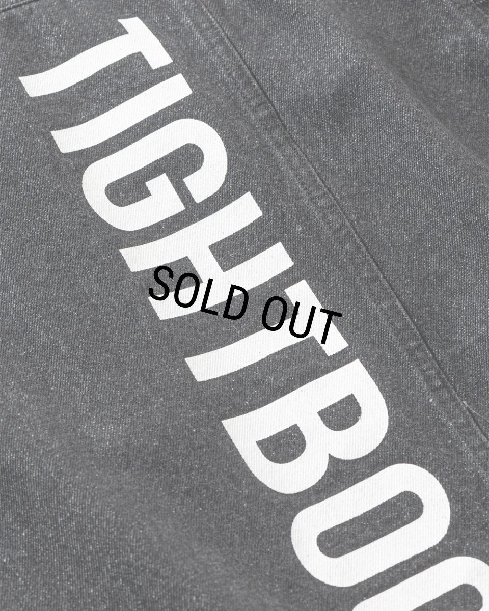 画像11: TIGHTBOOTH/LABEL LOGO DENIM JACKET（Black）［デニムJKT-24秋冬］ (11)