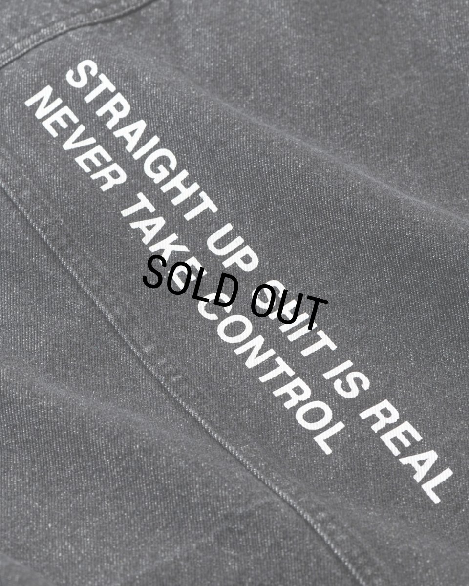 画像12: TIGHTBOOTH/LABEL LOGO DENIM JACKET（Black）［デニムJKT-24秋冬］ (12)