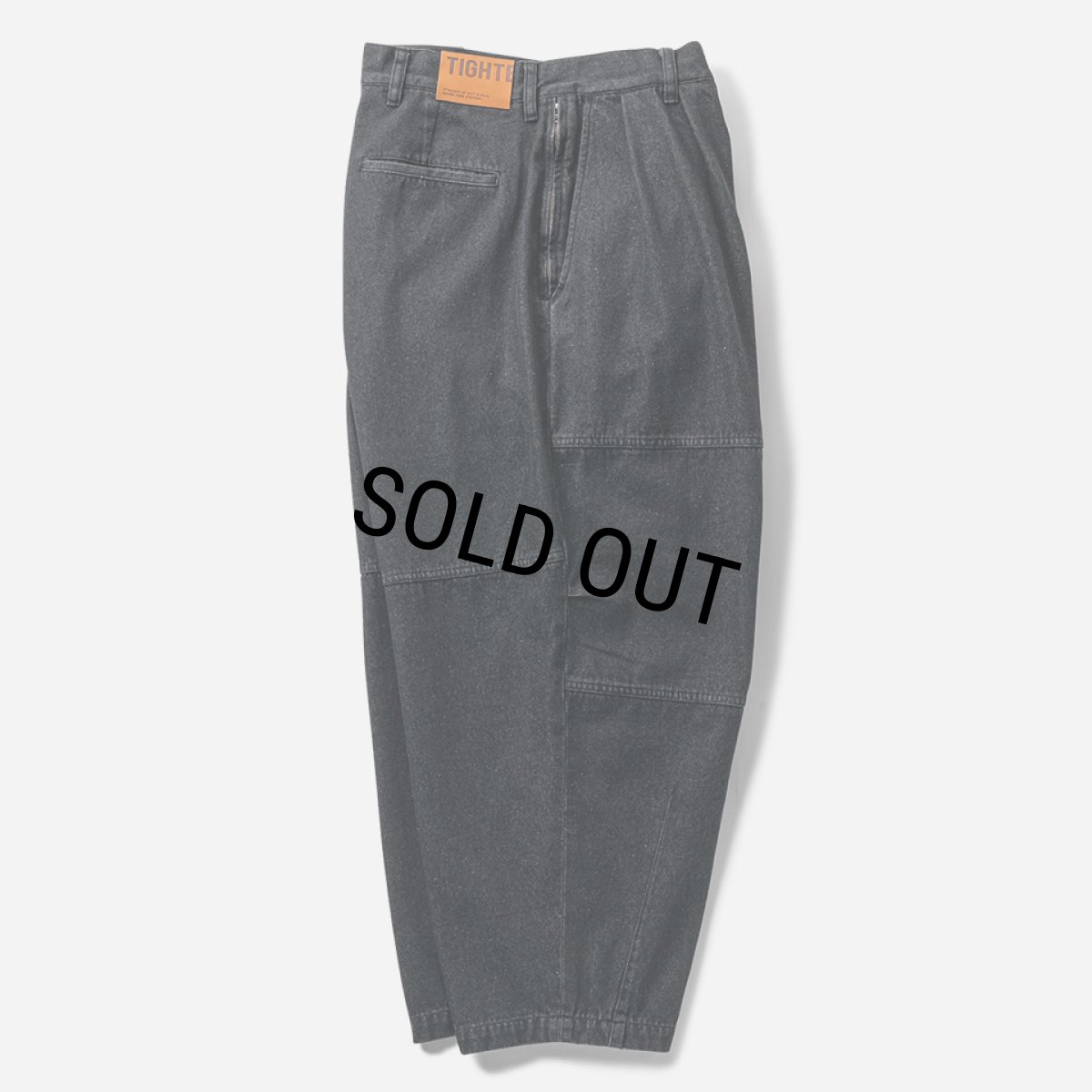画像3: 【20%OFF】TIGHTBOOTH/DENIM BALLOON PANTS（Black）［デニムバルーンパンツ-24秋冬］ (3)