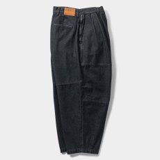 画像3: 【20%OFF】TIGHTBOOTH/DENIM BALLOON PANTS（Black）［デニムバルーンパンツ-24秋冬］ (3)