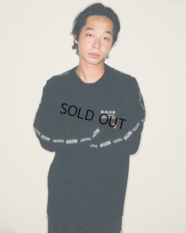 画像3: BlackEyePatch/HWC EMBROIDERED RAGLAN L/S TEE（WHITE）
