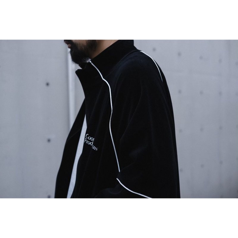画像3: COOTIE PRODUCTIONS/Velour Training Top（Black）［ベロアトレーニングトップ-24秋冬］