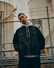 画像14: TIGHTBOOTH/LABEL LOGO DENIM JACKET（Black）［デニムJKT-24秋冬］ (14)