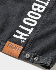 画像9: TIGHTBOOTH/LABEL LOGO DENIM JACKET（Black）［デニムJKT-24秋冬］ (9)