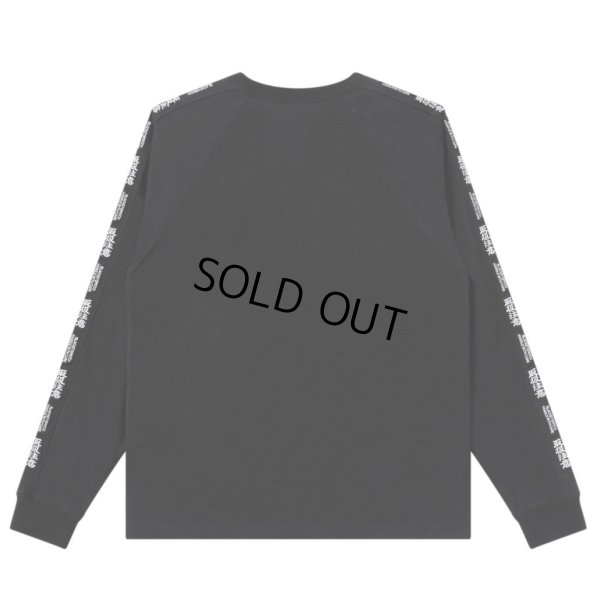 画像2: BlackEyePatch/HWC EMBROIDERED RAGLAN L/S TEE（BLACK）