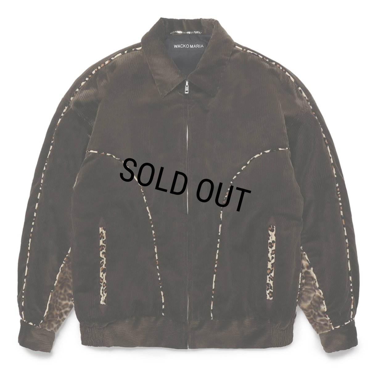 画像1: WACKO MARIA/CORDUROY WESTERN JACKET（BROWN）［コーデュロイウエスタンJKT-24秋冬］ (1)