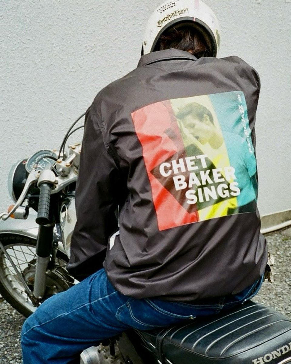 画像4: WACKO MARIA/CHET BAKER / COACH JACKET（BLACK）［コーチJKT-24秋冬］ (4)